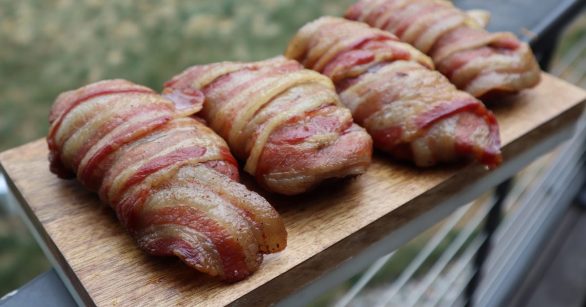 Smoked BaconWrapped Duck Breast Maple Leaf Farms