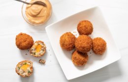 Roast Duck Mashed Potato Balls