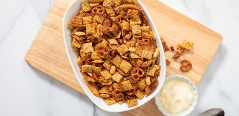 Duck Fat Chex Mix