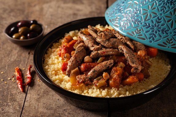 North african duck tenders traditional