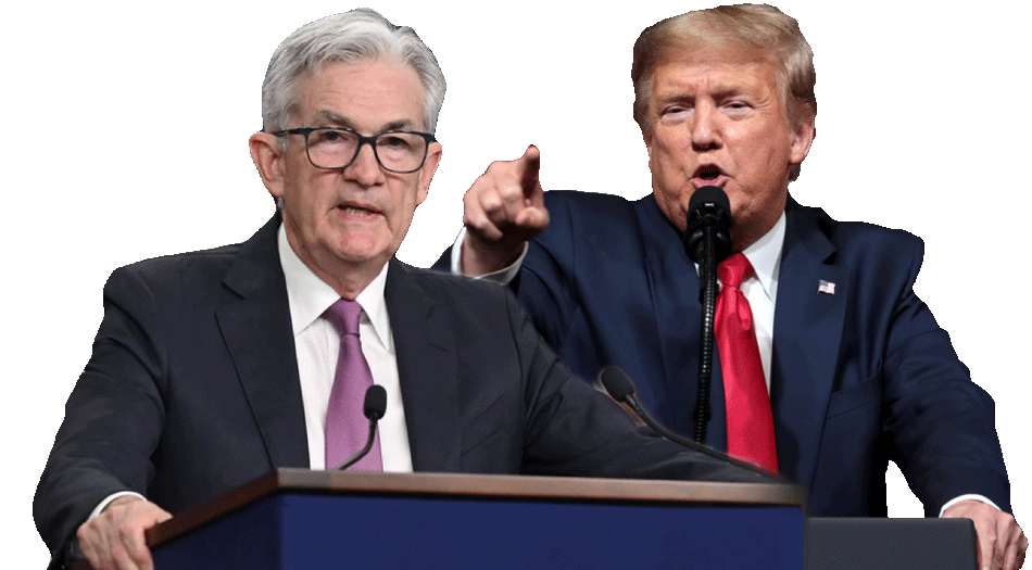 Powell and Trump