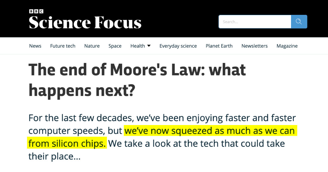 BBC Science Headline