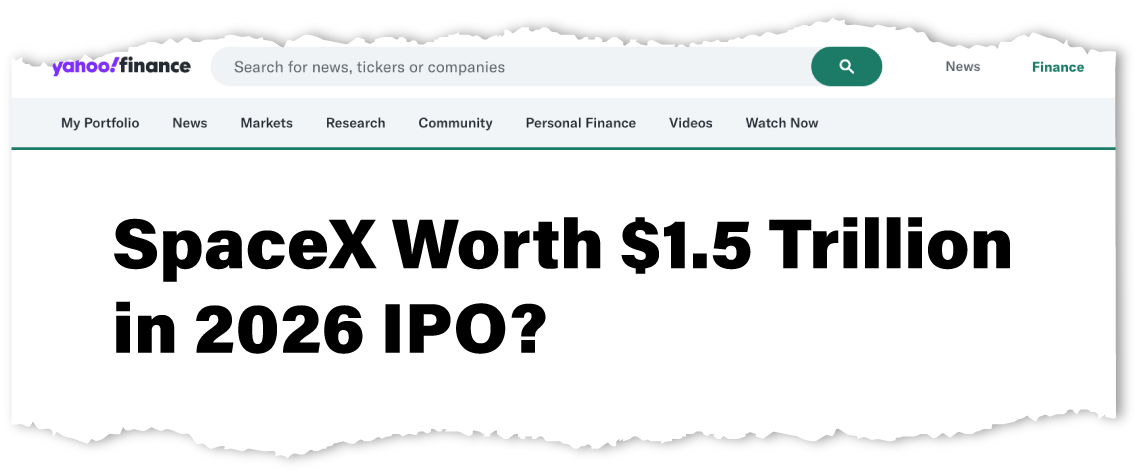News Clipping from Yahoo Finance