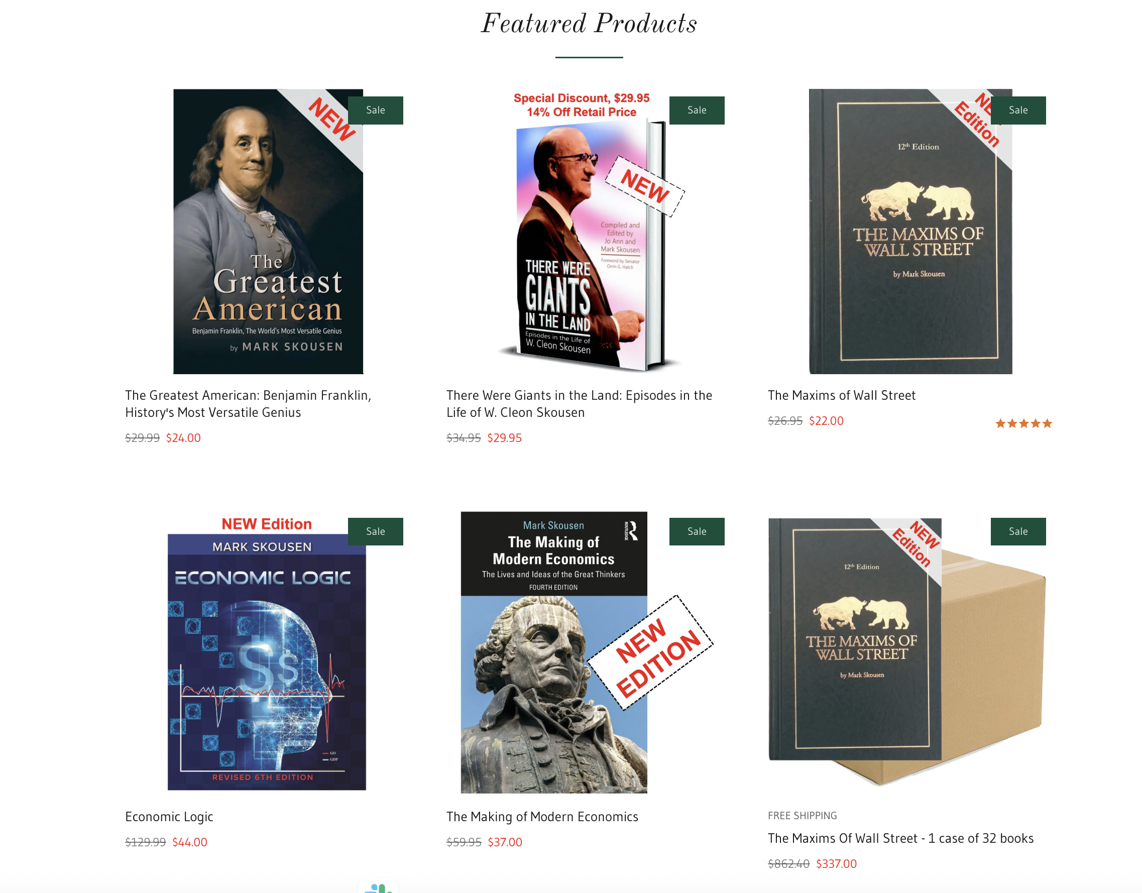 Dr.Skouson's Books