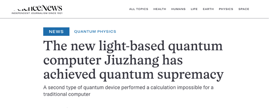 News headline