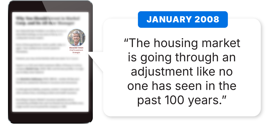 Alert from Alex Green