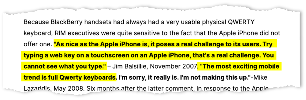 Blackberry CEO quotes