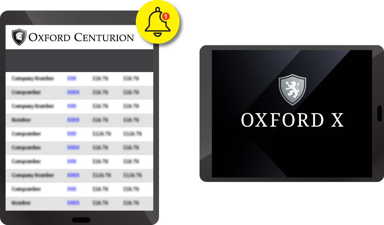 Oxford Centurion and Oxford X