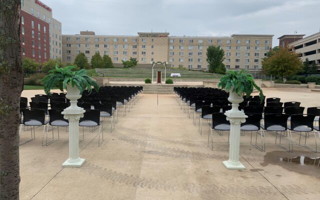 Ampitheater with Ceremony set up