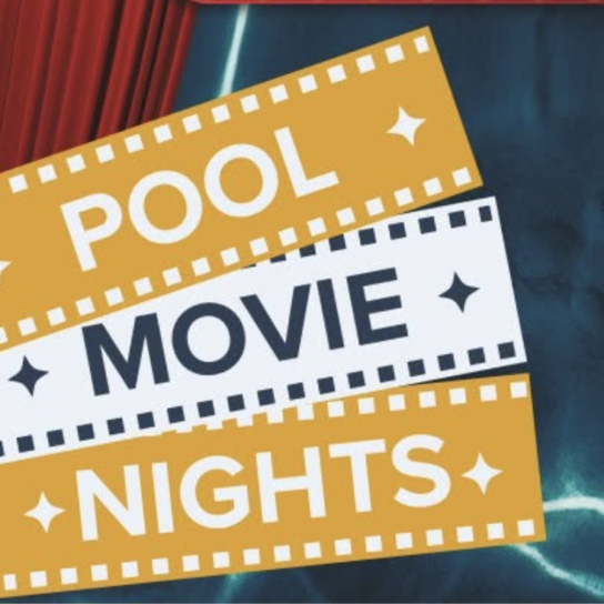 Pool Movie Night