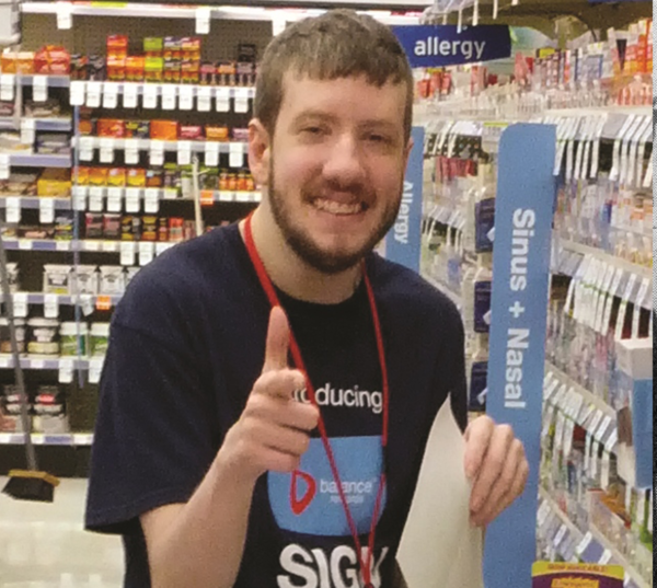 Jonah working at walgreens