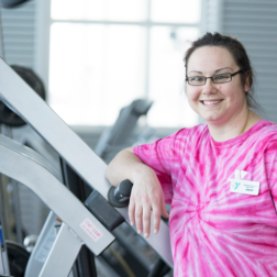 Sarah working ymca 1