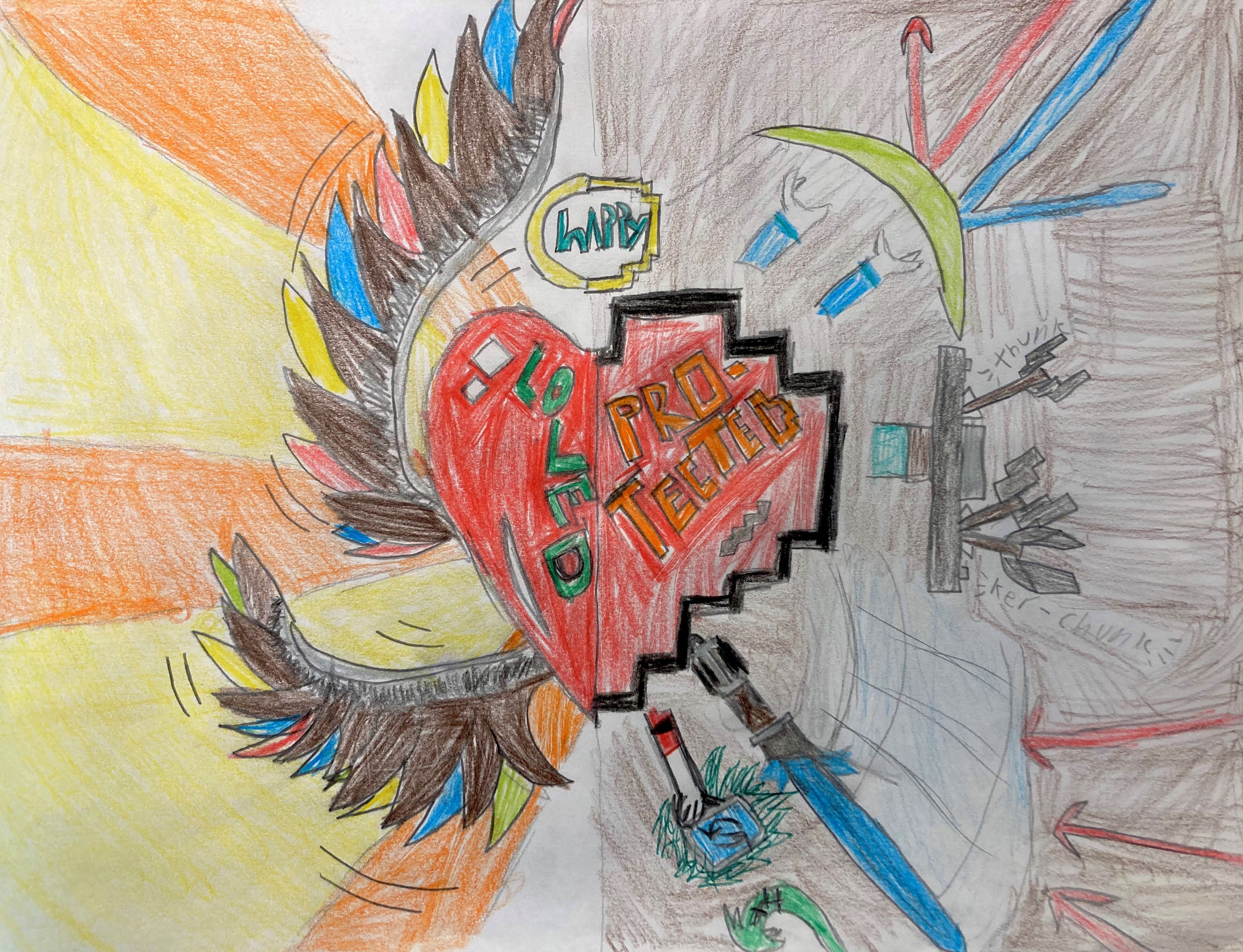 Artist: Phelan, age 17