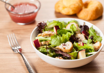 Sandras chicken brie and apple salad recipe