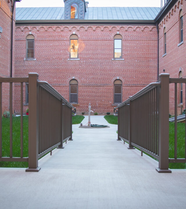 Sisters of St. Benedict church facility construction project completed by Seufert Construction.