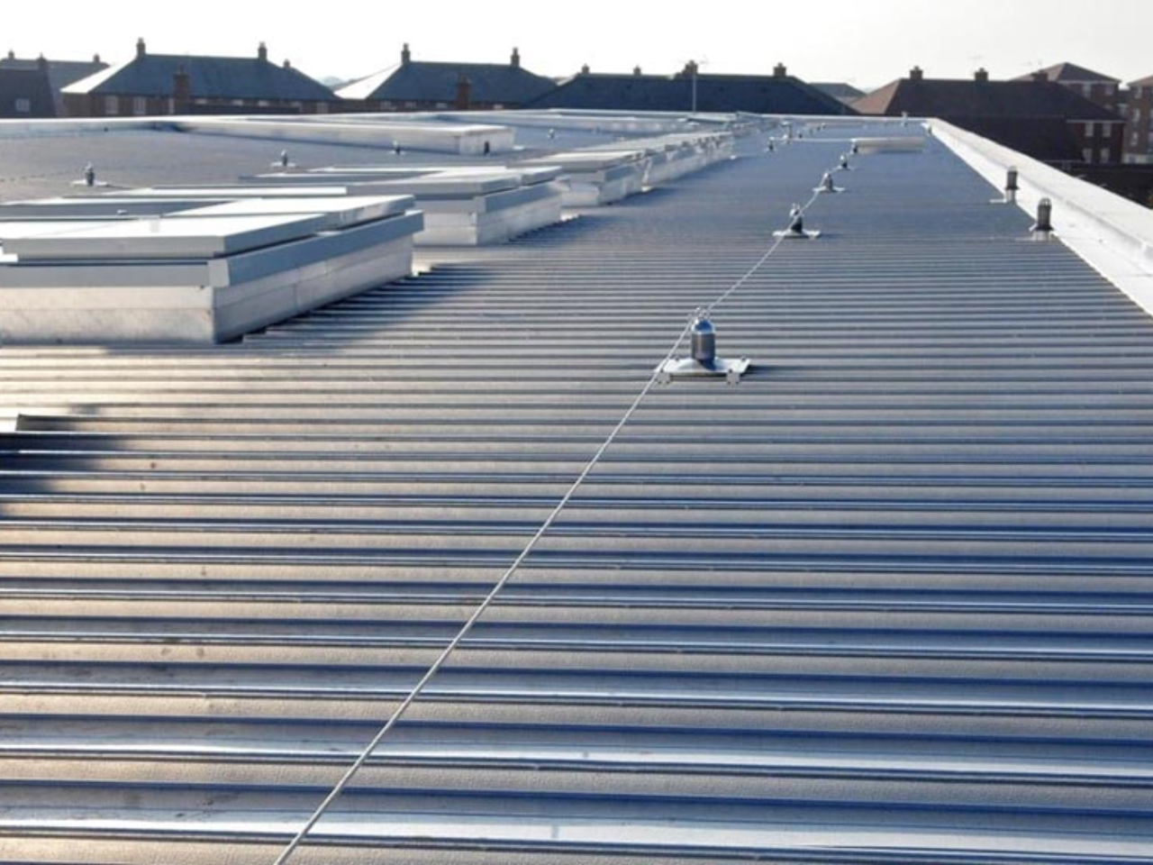 Metal-over-metal reroofing.