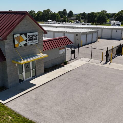 Huntingburg Storage Facility built in Southern Indiana.