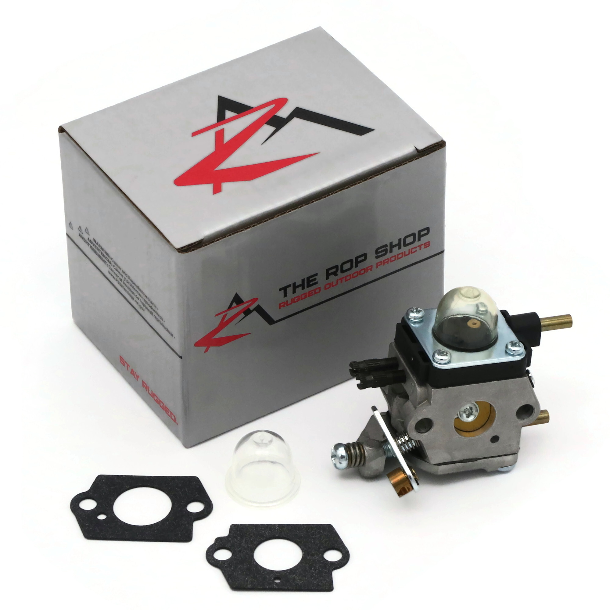 The ROP Shop Carburetor with Gaskets & Bulb for Zama C1U-K54A