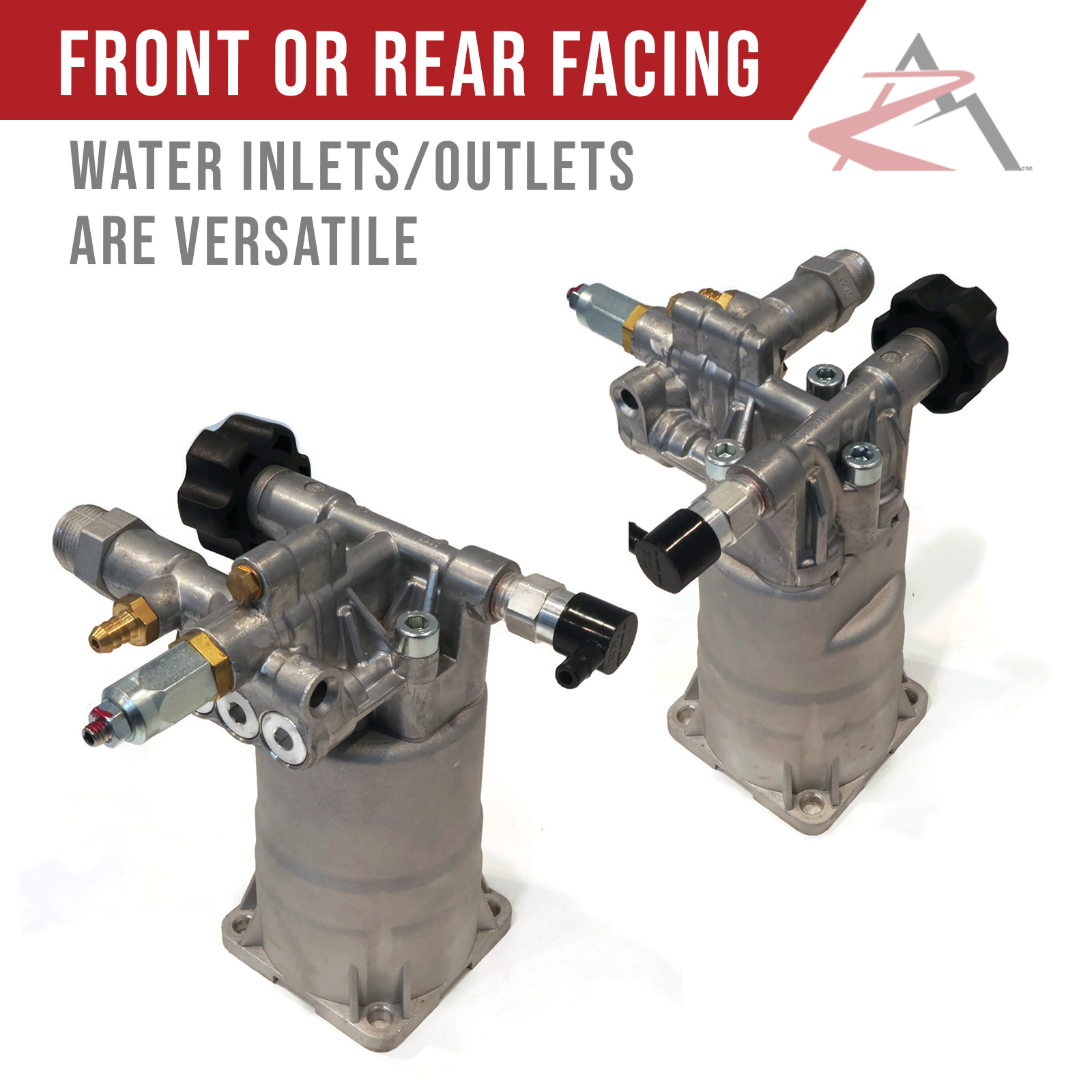 Genuine OEM Annovi Reverberi 2600 PSI Horizontal Aluminum Power