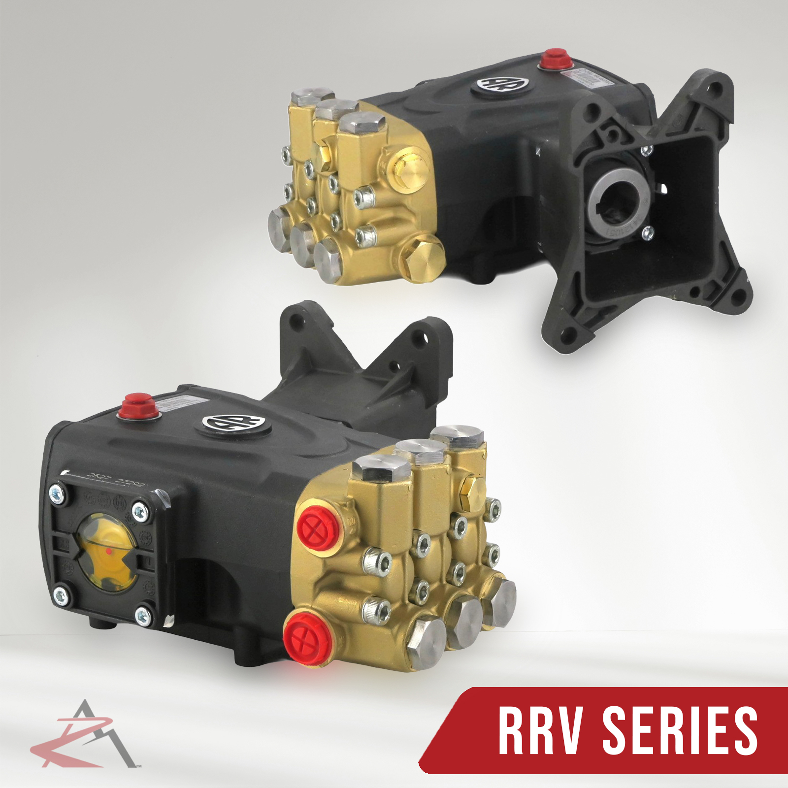 OEM Annovi Reverberi 4000 PSI Horizontal Brass Power Pressure