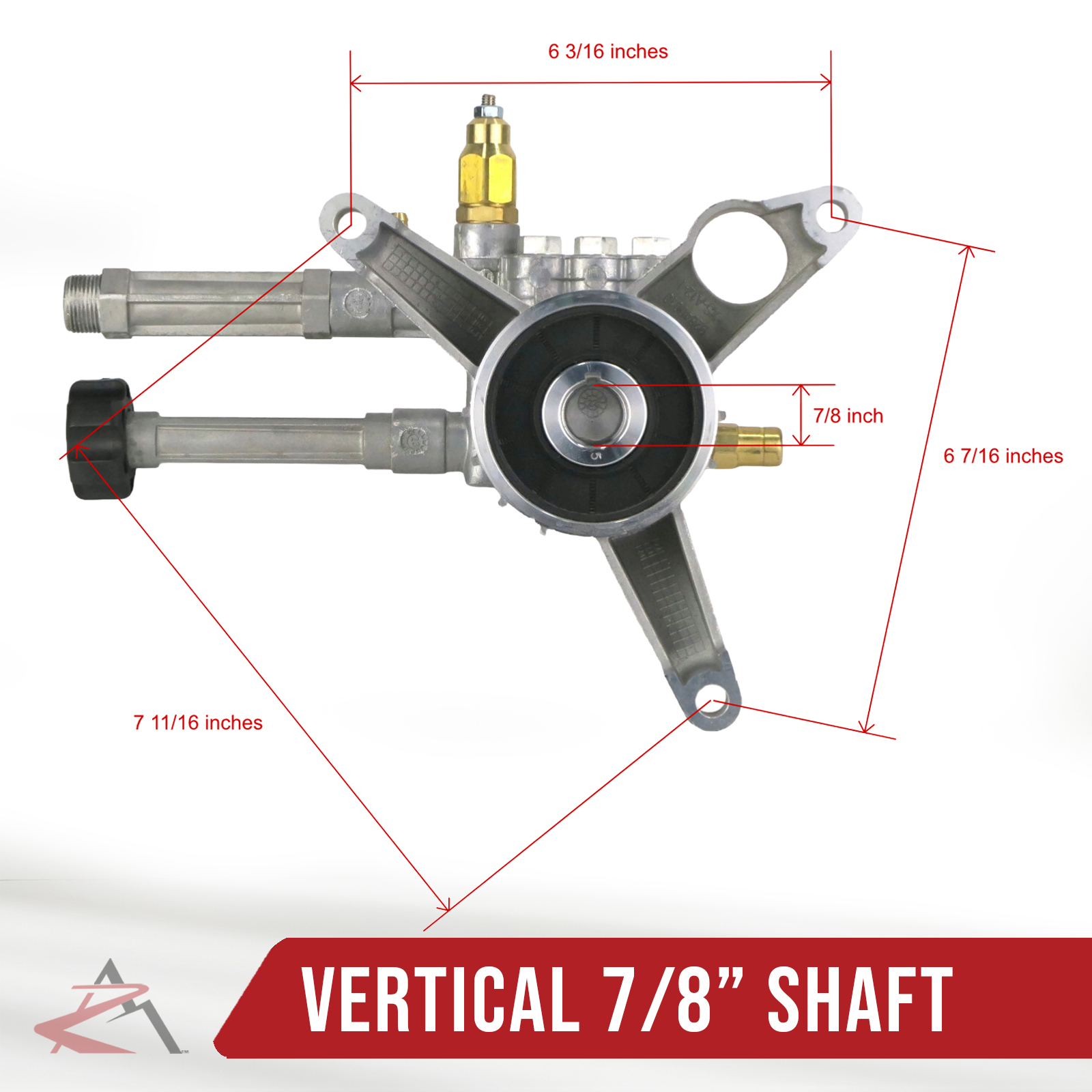 OEM Annovi Reverberi 2600 PSI Vertical Pressure Washer Pump