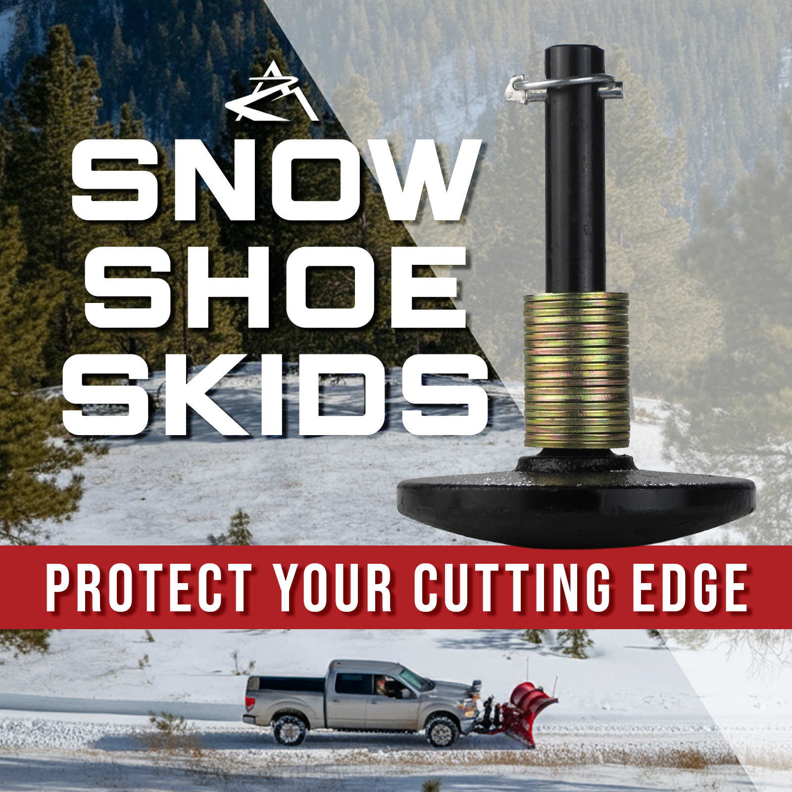 The ROP Shop Snowplow Shoe Assembly with Pin & Washers, 1303200C