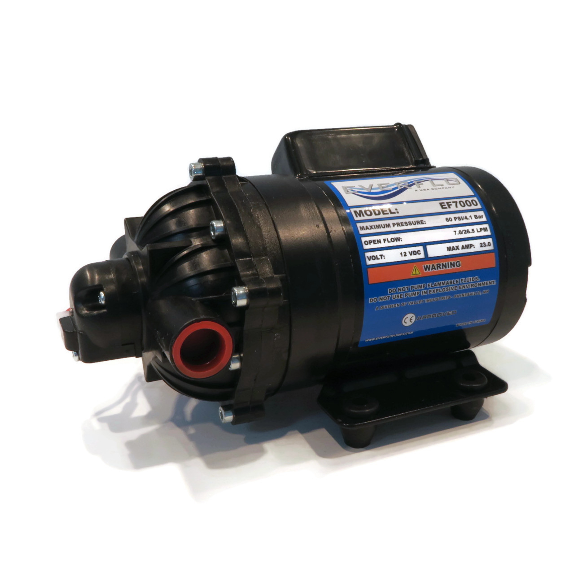 Everflo 12V On-Demand Diaphragm Pump - 3.0GPM, 60 PSI Max, 3/4 In. QA Ports At Tractor Supply Co - Foto 7