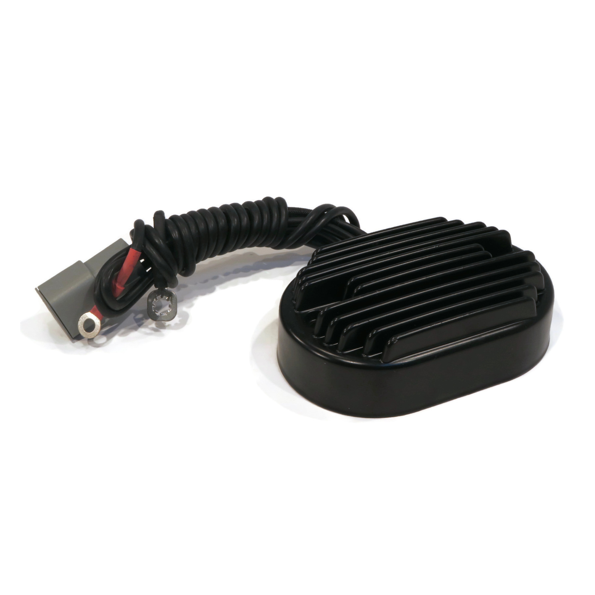 The ROP Shop Black Voltage Regulator includes Wire Harness for