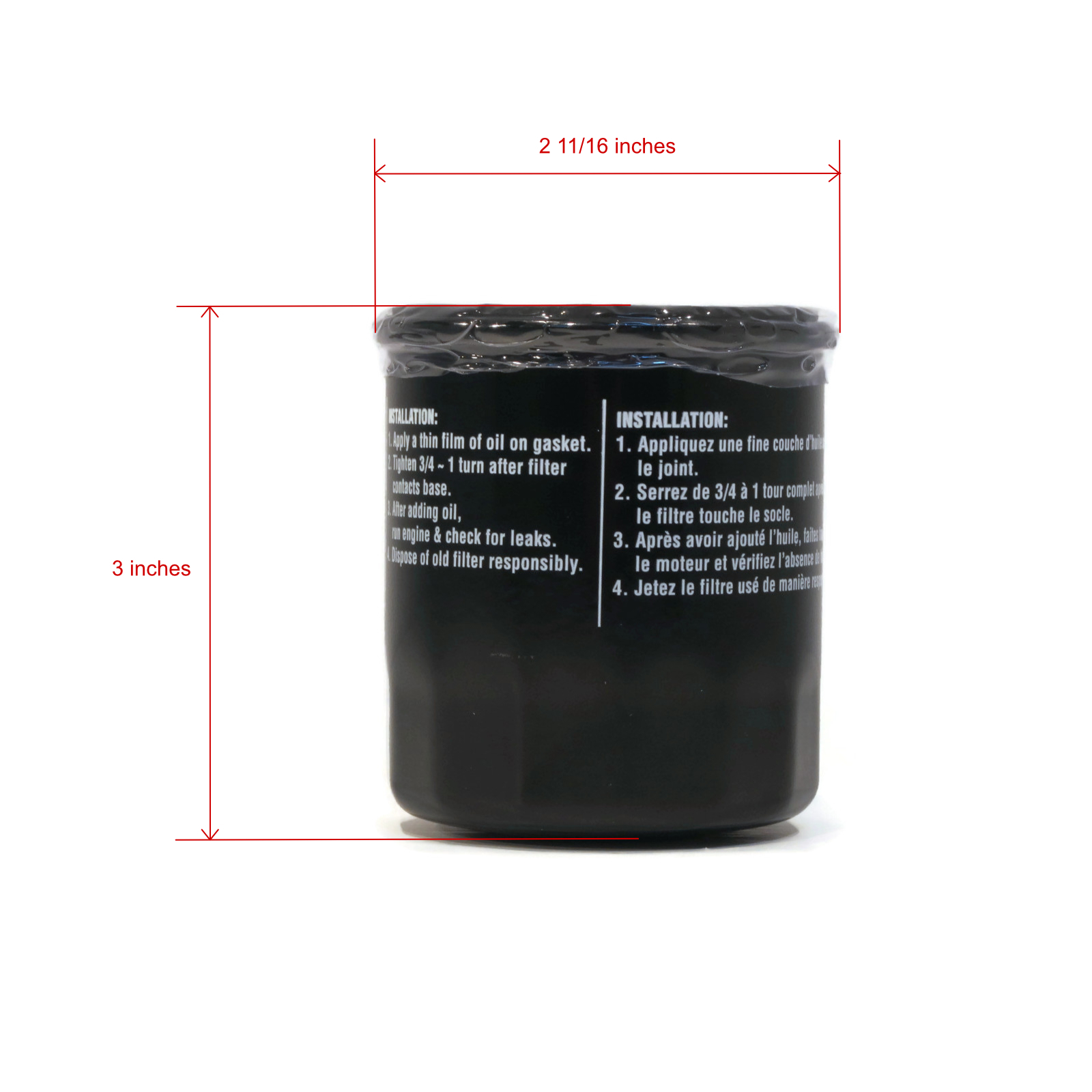 The ROP Shop Oil Filter for Kawasaki 49065-2078 - The Rop Shop