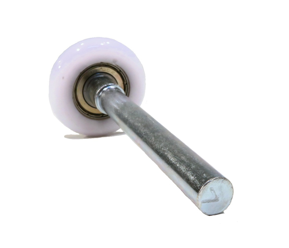 Garage Door Nylon Rollers - 2" Nylon Roller With 7" Stem & 11 Ball Bearings, Various Quantities Available