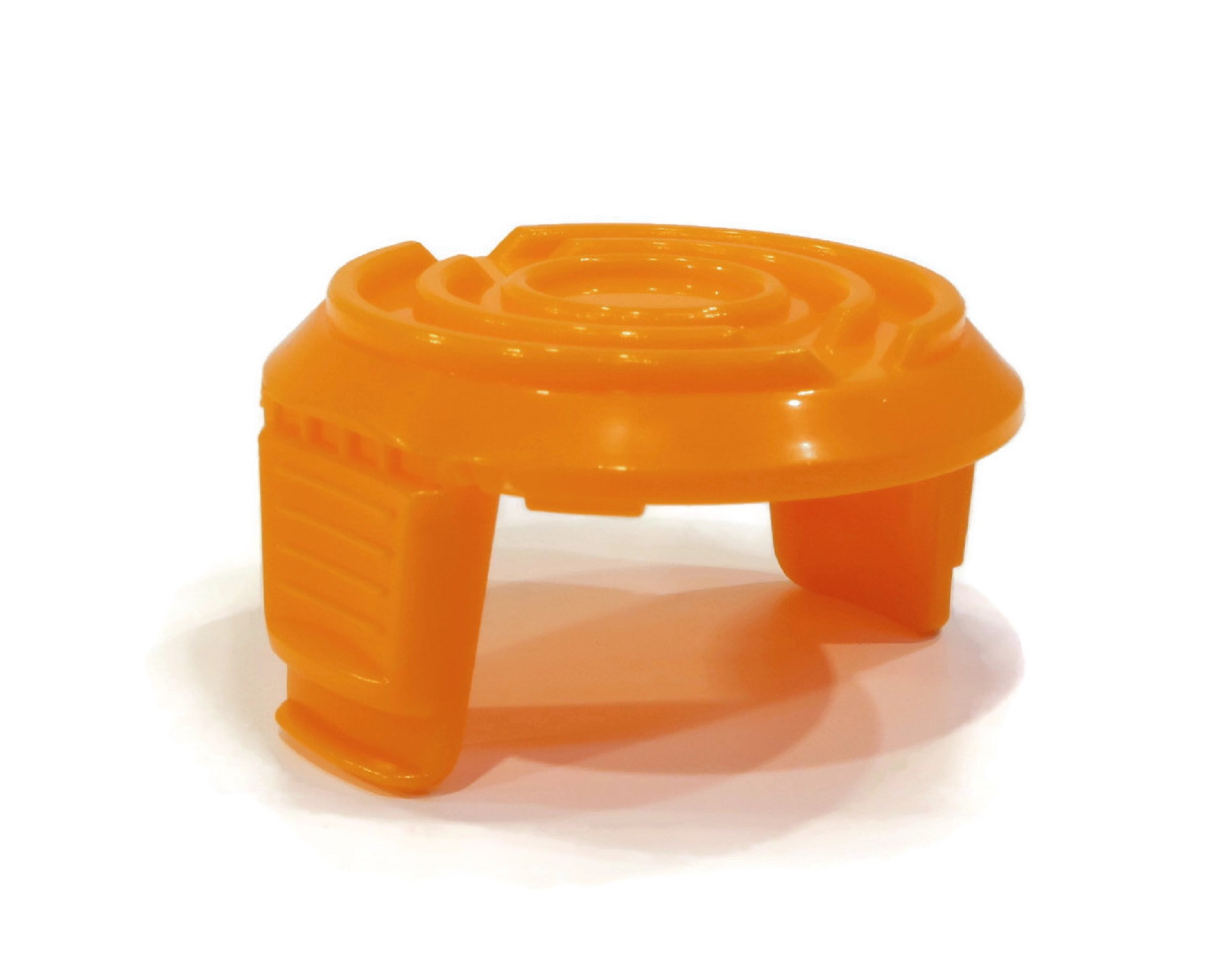 thumbnail image 2 of The ROP Shop Pack Of 2 Trimmer Spool Cap Covers – Replacement For Worx WA0217, WA6531, 50006531 (Orange) 2 of 2