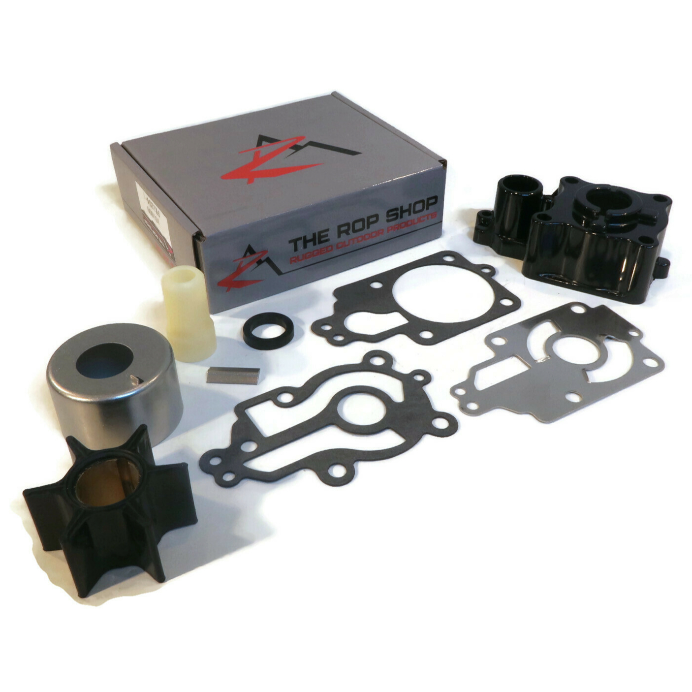 thumbnail image 2 of Water Pump Repair Kit For Mariner/Mercury 115HP Outboard Motors (Fits 8061120-8061269) - Includes Impeller, Housing, Gaskets 2 of 10