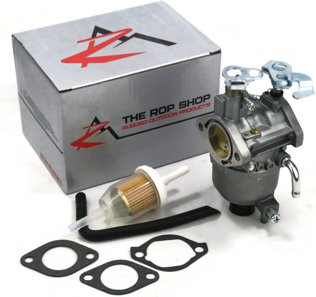 The ROP Shop Carburetor with Gaskets, Fuel Filter & Fuel