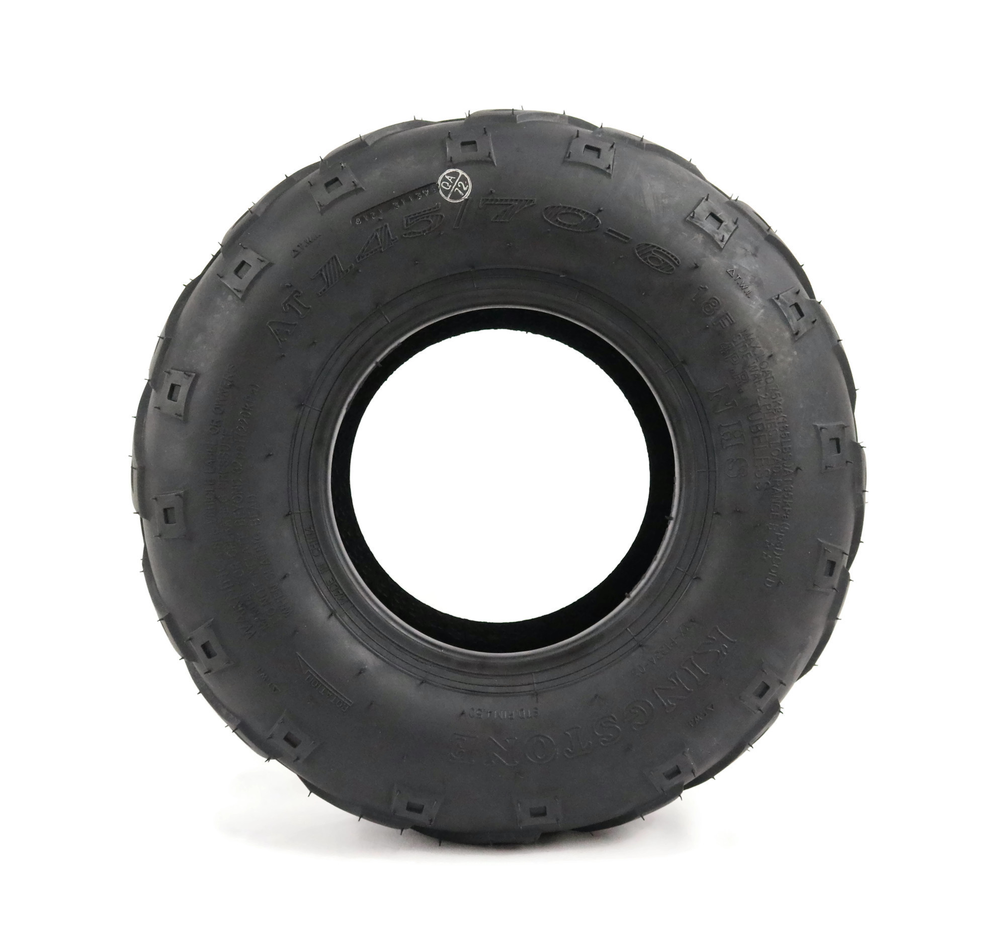 Set Of 4 SunF A014 ATV/UTV Tires - 145/70-6 6 Ply Tubeless All Terrain