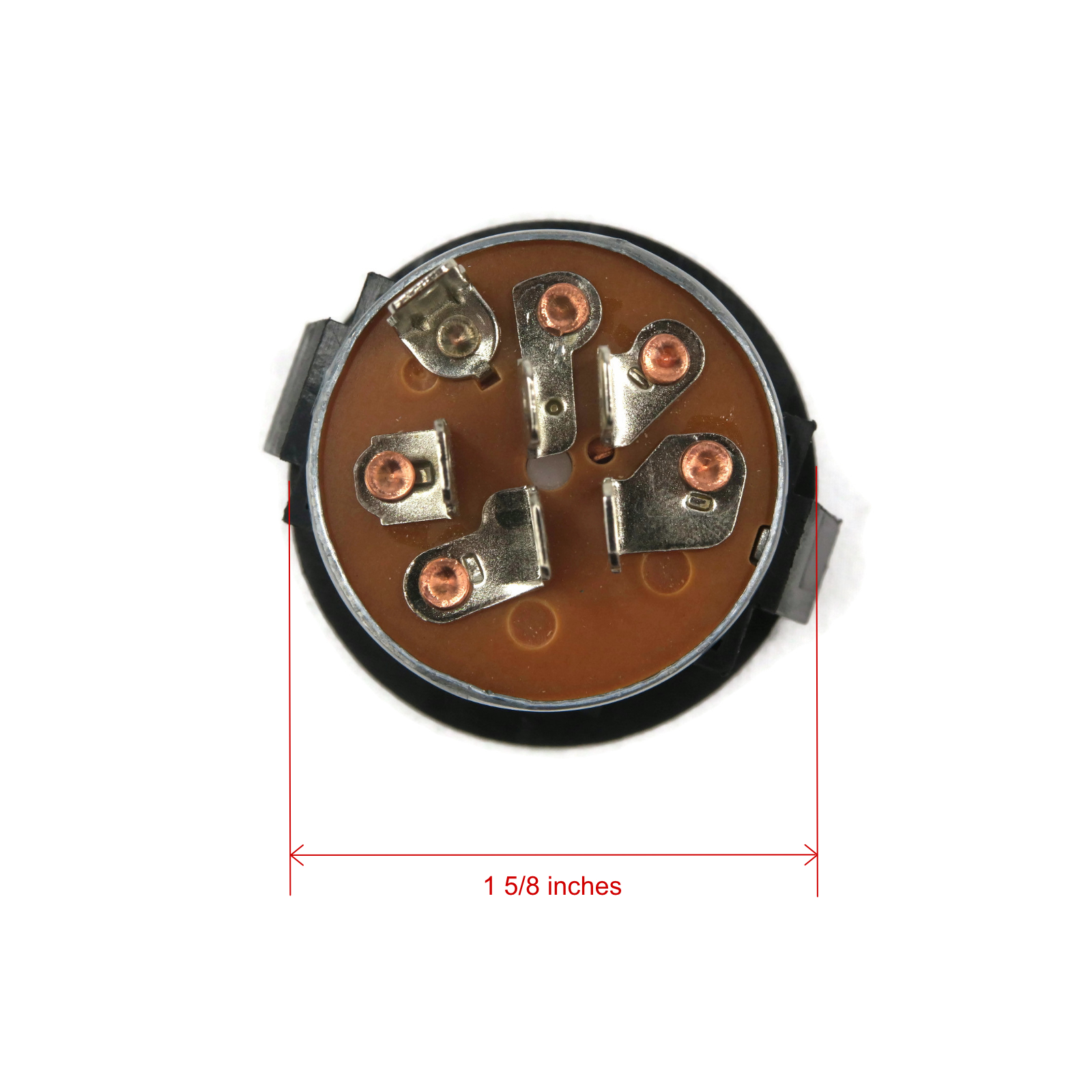 The ROP Shop Ignition Switch, 3 Positions, 6 Terminals for