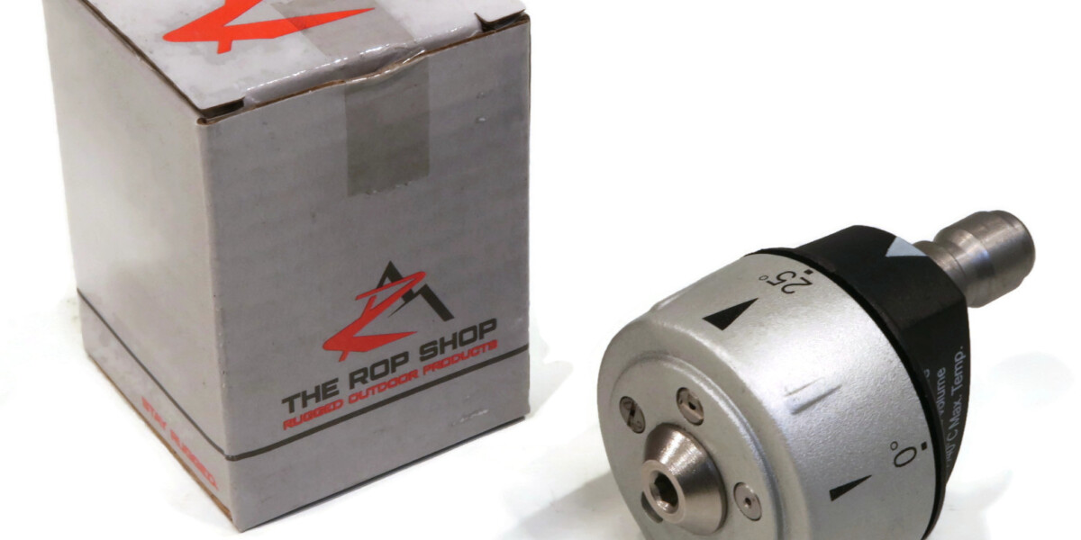 The ROP Shop 5-in-1 Spray Nozzle 0°, 25°, 40°, Soap Jet & Soap Fan