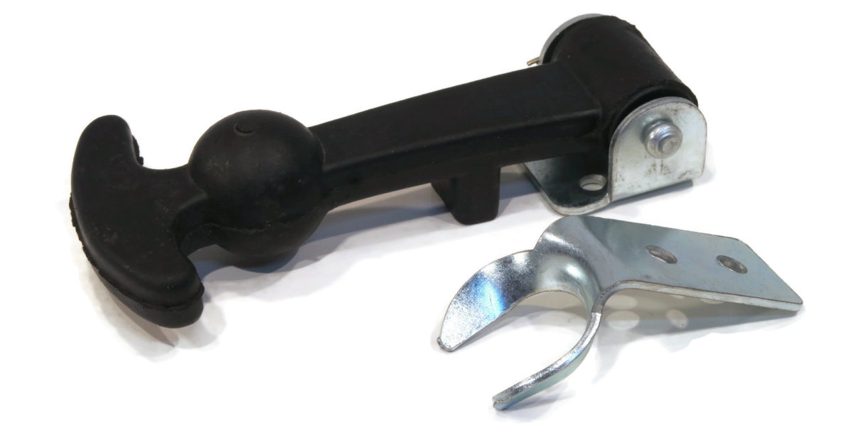 The ROP Shop Hood Hold Down Latch Kit includes Bracket The Rop Shop