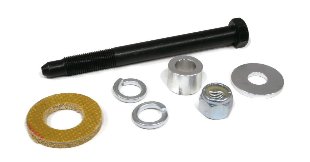 The ROP Shop Bellhousing Rear Engine Mount Kit with Bolt, Spacer, Nyloc