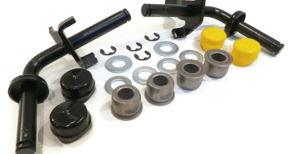 The ROP Shop Steering RH & LH Spindle Kit with Bushings, Washers