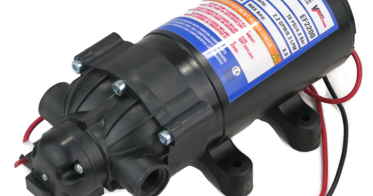 Dc 24v 12l/min Diaphragm Water Pump 40 Psi Automatic Booster Pump