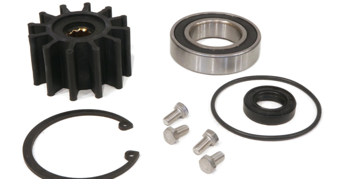 ROP Shop F5B-9 Sea Water Pump Rebuild Kit – Fits OMC Sterndrive & Volvo Penta 3858256 - View #12