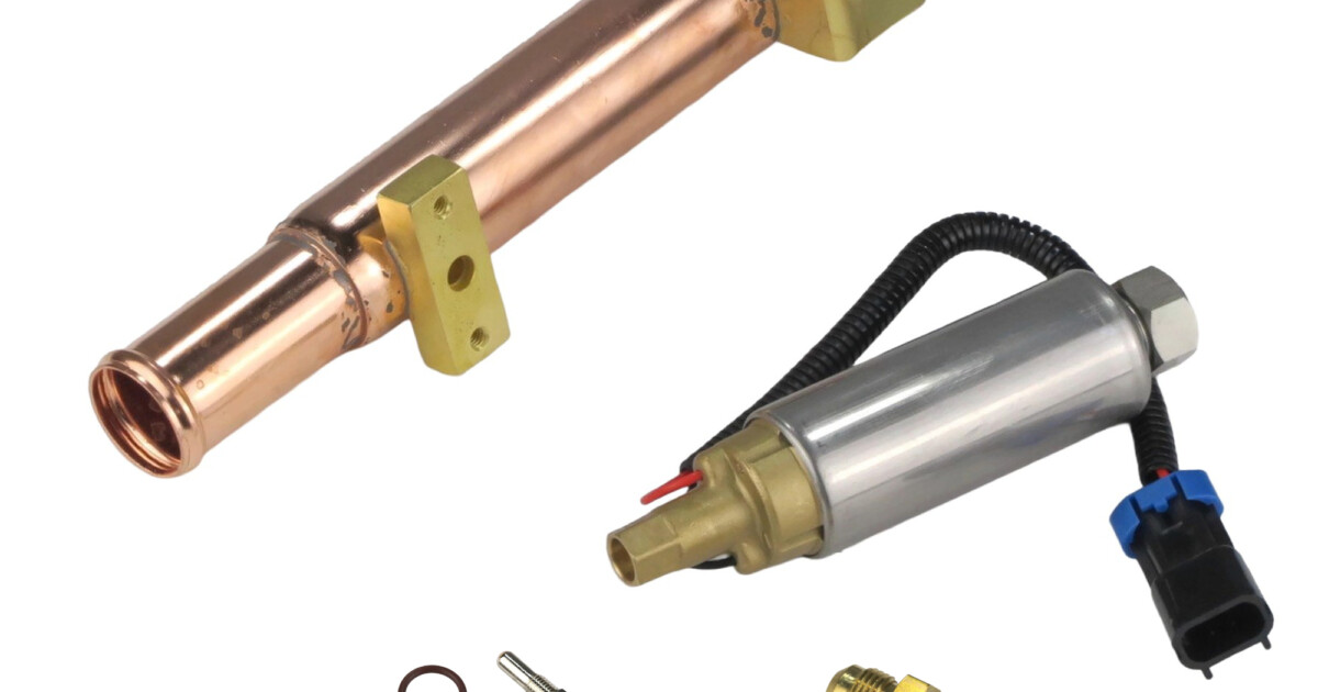 The ROP Shop Fuel Pump & Cooler Kit for MerCruiser 8M0125852 - The