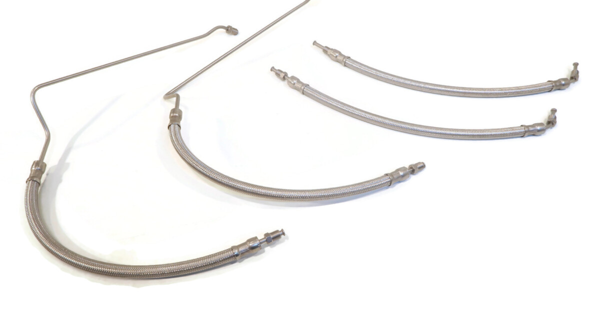 The ROP Shop Power Trim Cylinder Hydraulic Hose Kit for