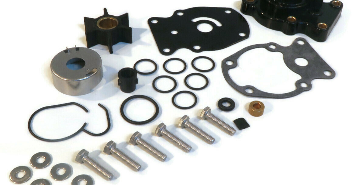 The ROP Shop Water Pump Housing Impeller Repair Kit for Evinrude