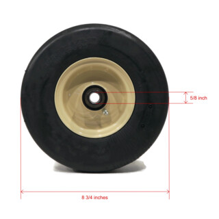 New Grasshopper Mower Deck Wheel Roller - Part #426122 For 52", 61", & 72" Decks