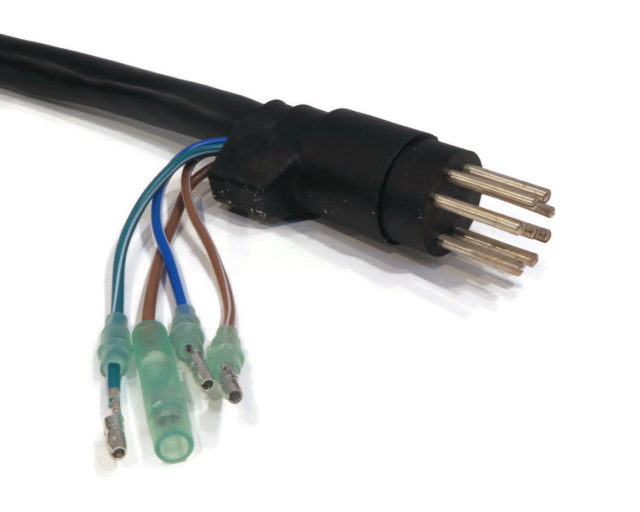 The ROP Shop Side Mount Remote Control with Tilt & Trim, 15' Wiring