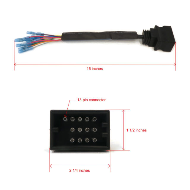 S.A.M. Buyers Wiring Harness Repair Kit includes 13Pin