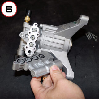 HOW TO REPLACE AN OUTLET VALVE MANIFOLD KIT ON YOUR HIMORE / HOMELITE