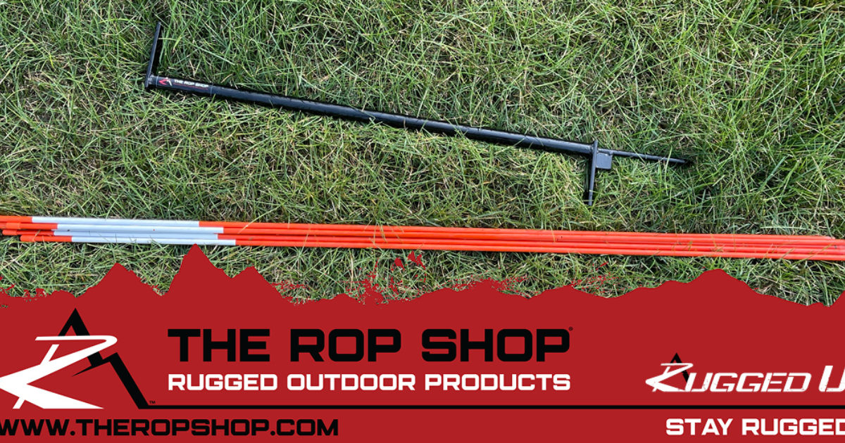 HOW TO USE THE ROP SHOP'S DRIVEWAY MARKER SNOW STAKE TOOL The Rop Shop