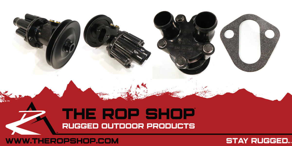 The ROP Shop Raw Sea Water Pump with Gasket for MerCruiser 46 ...